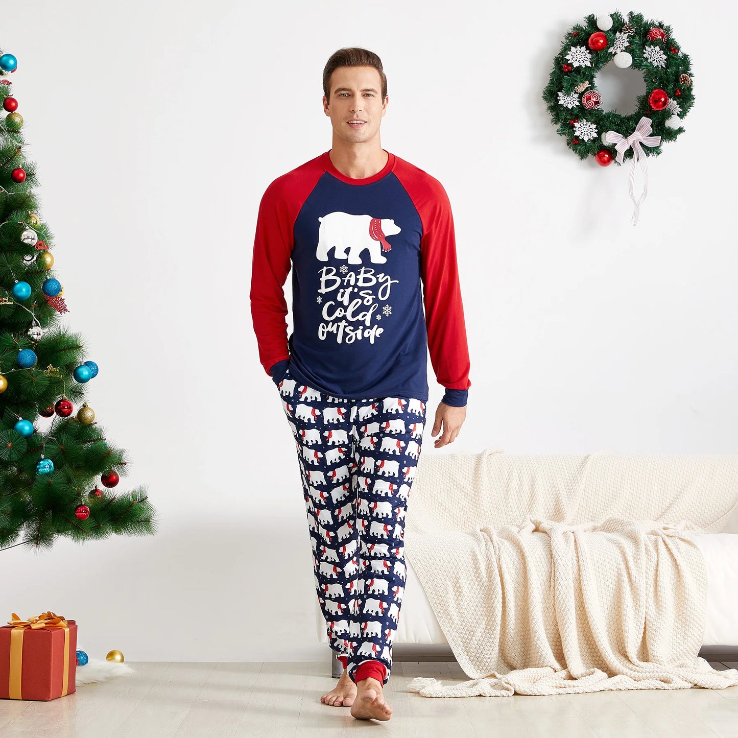 Polar Bear Animal Pajamas Sets