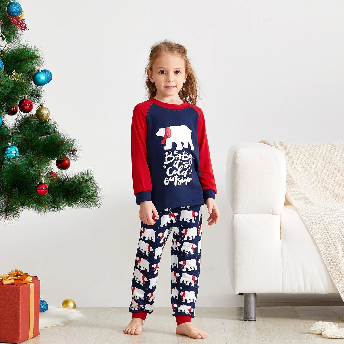 Polar Bear Animal Pajamas Sets