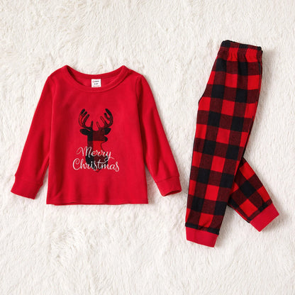 Christmas Deer and Letter Embroidered Sets