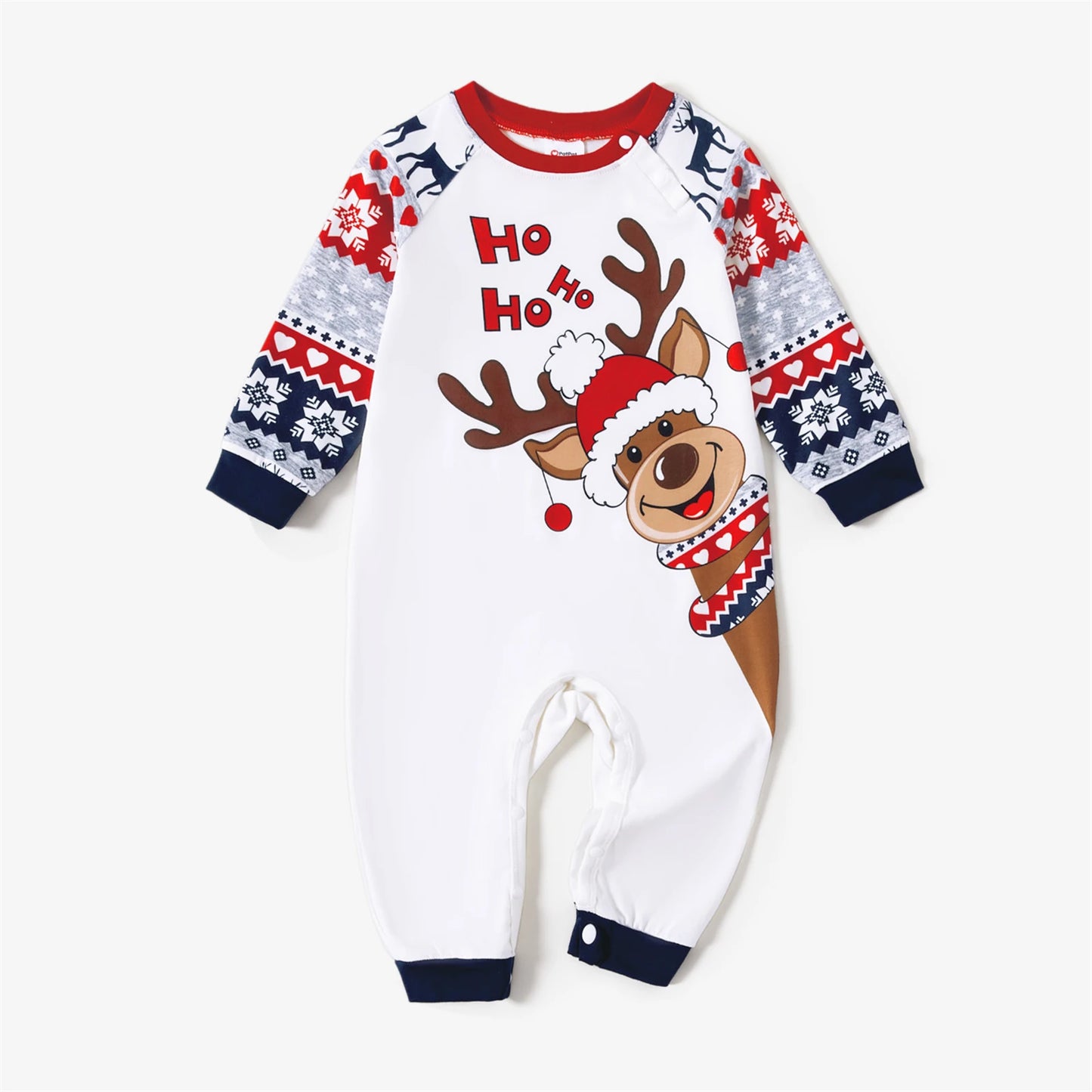 Christmas Polyester Pajamas Set