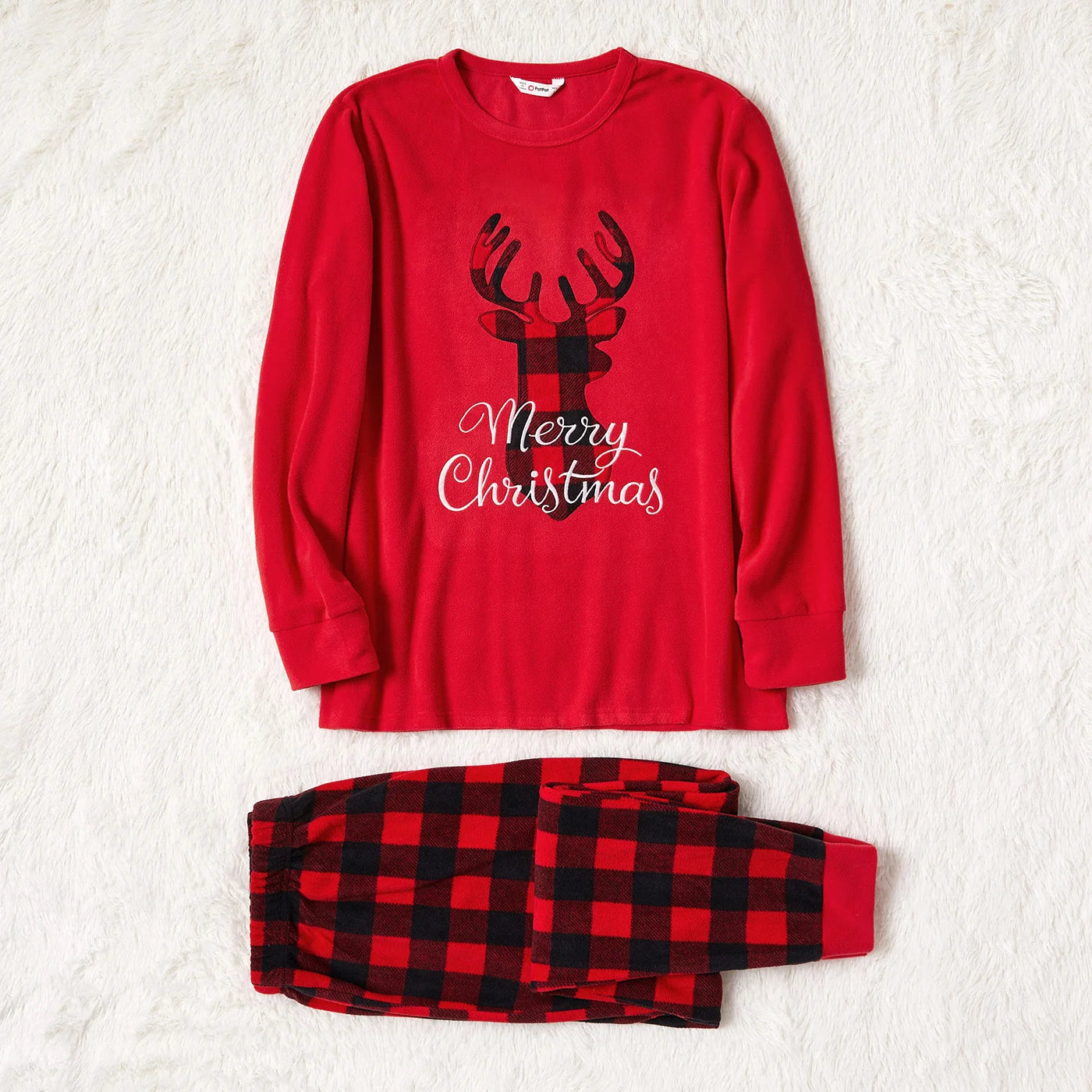 Christmas Deer and Letter Embroidered Sets