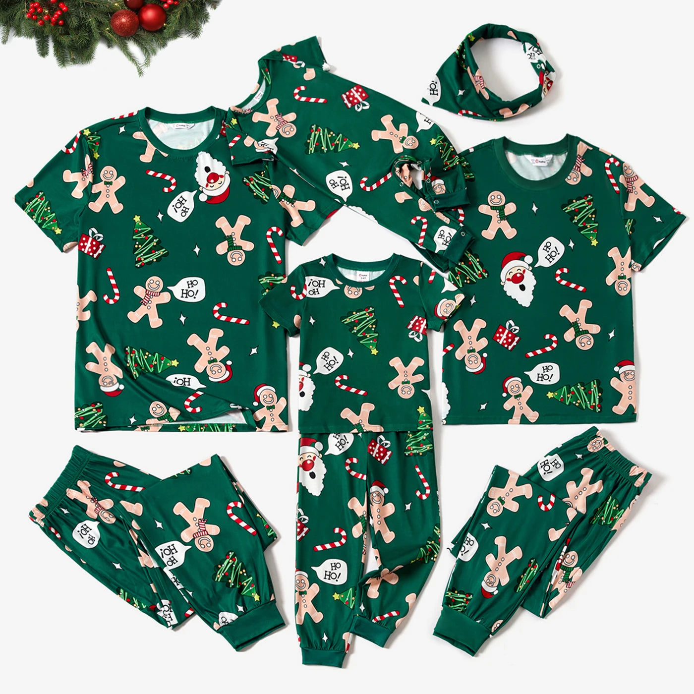 Theme Print Short-sleeve Pajamas Sets