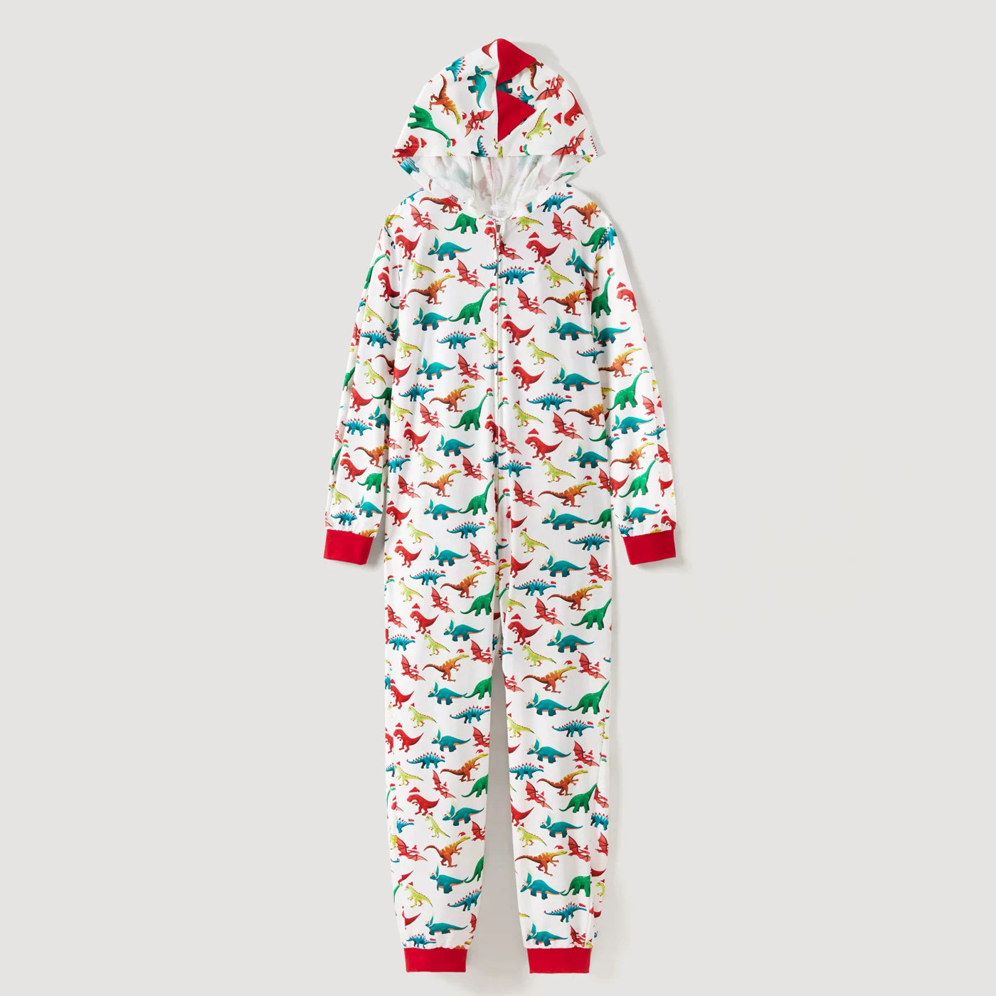 Christmas Dinosaur Print Family Matching Sets