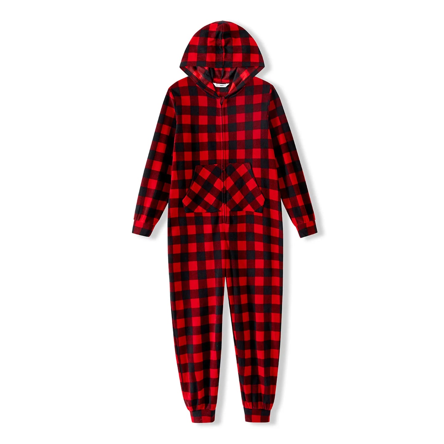 Long-sleeve Thickened Polar Fleece Zipper Onesies Pajamas