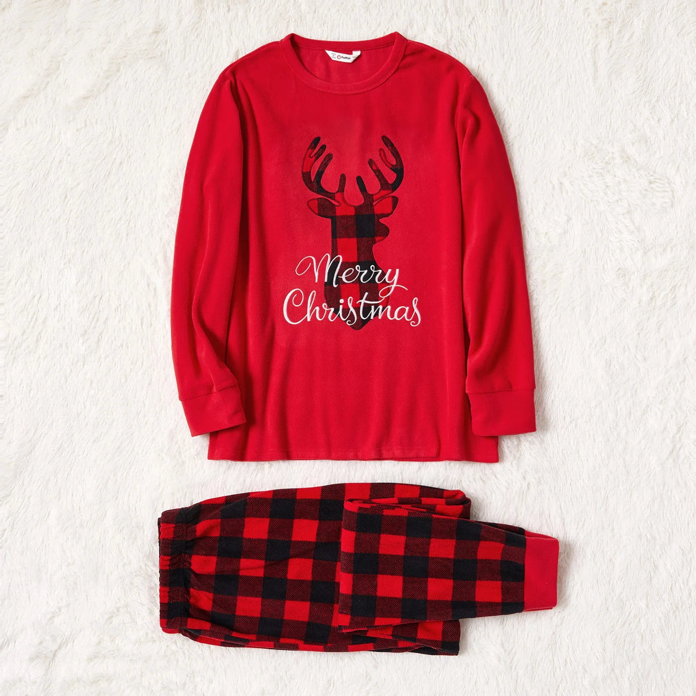 Christmas Deer and Letter Embroidered Sets